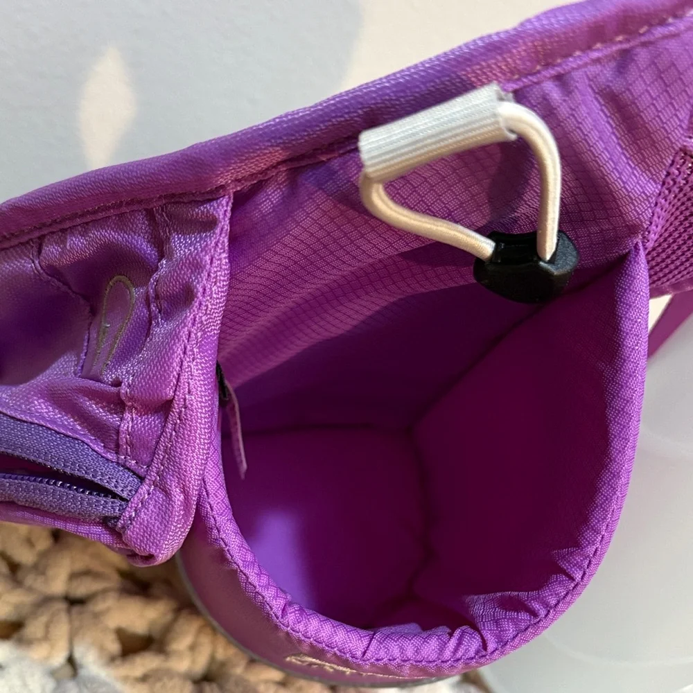 Natan Purple Hydration Belt with Bottle Holder - Picture 9 of 14